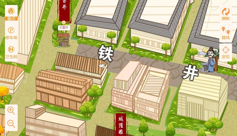 新泰智慧景区：手绘地图与语音导览的完美融合